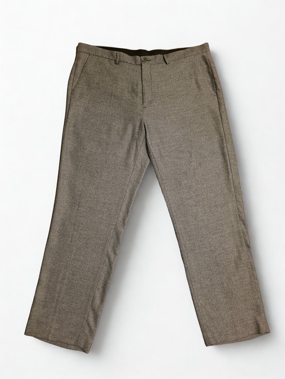 Calvin Klein Dress Pants Men’s W38xL30 Gray Slim Straight Trousers